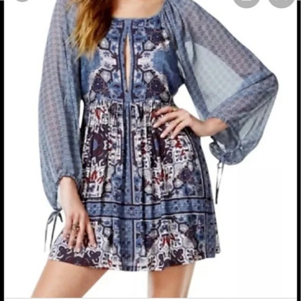 Free People Marine Blue Oksana
